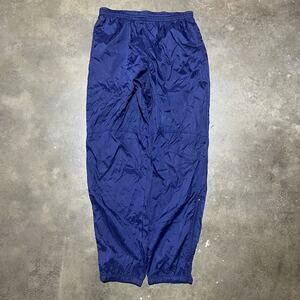 Vintage 90s Nike Navy Thin Windbreaker Sweatpants 32x31